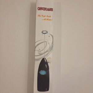 Handheld Milk Frother – New, battery powered, blue